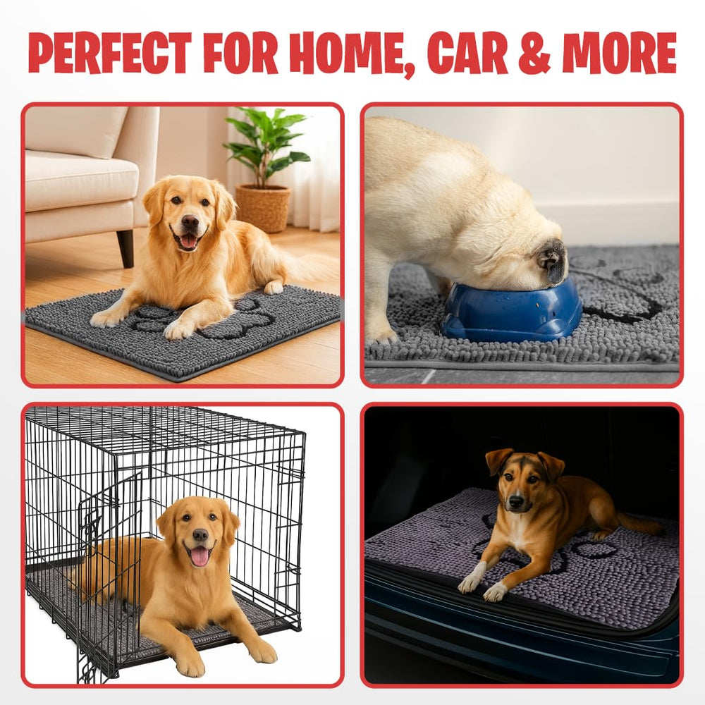 MUDGUARD MAT pet-friendly use reduces tracking after walks indoors