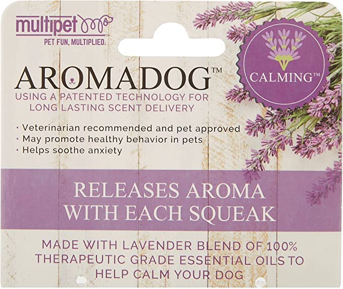 Multipet AromaDog pack of 3 toy promotes engaging, scent-enhanced play sessions
