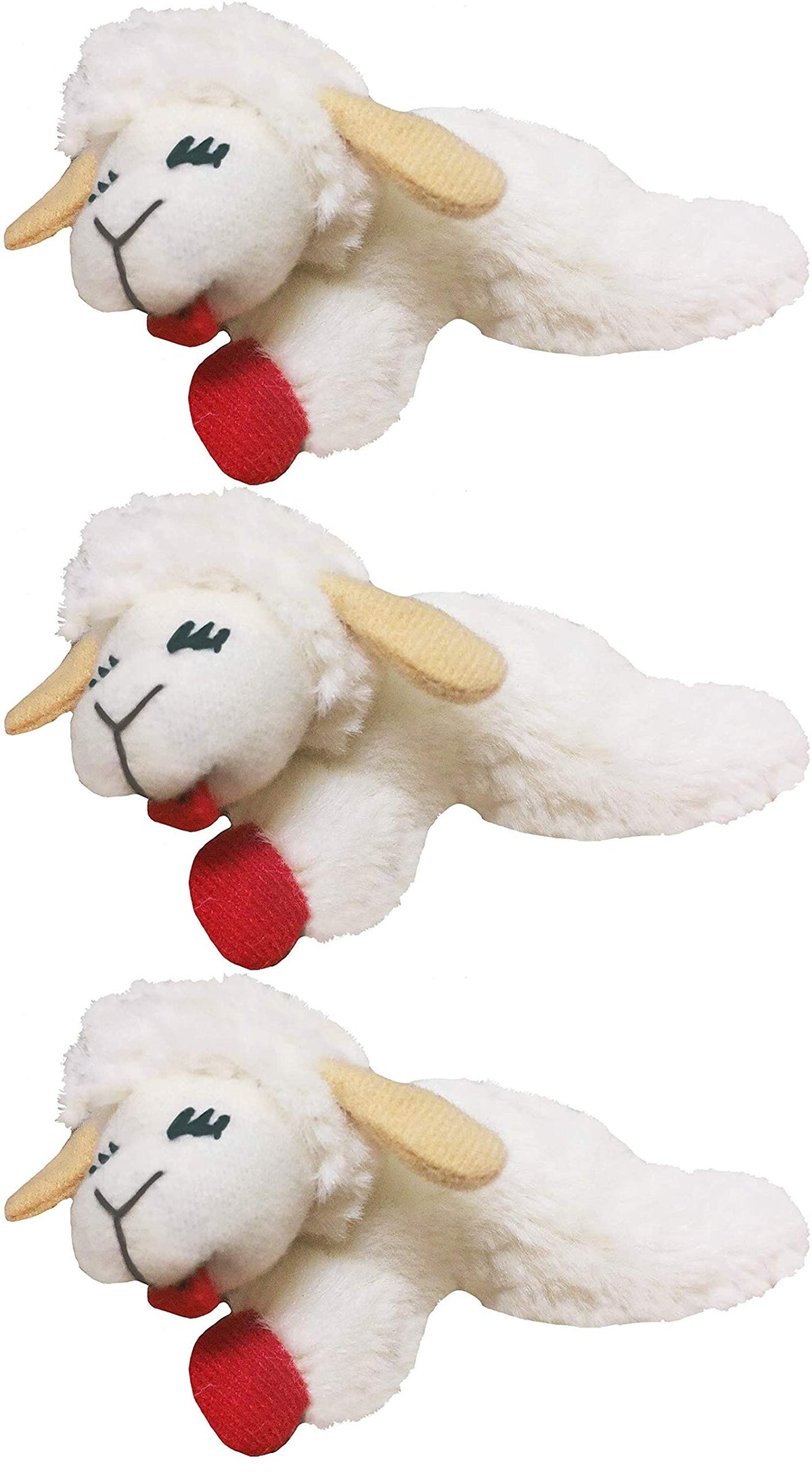 Multipet Lamb Chop para gato, juguete-lamb-chop-gato, ideal para juego y estimulación.