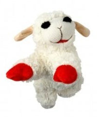 Multipet Lamb Chop Jumbo 24-inch dog toy with squeaker for interactive play, pack of 2.