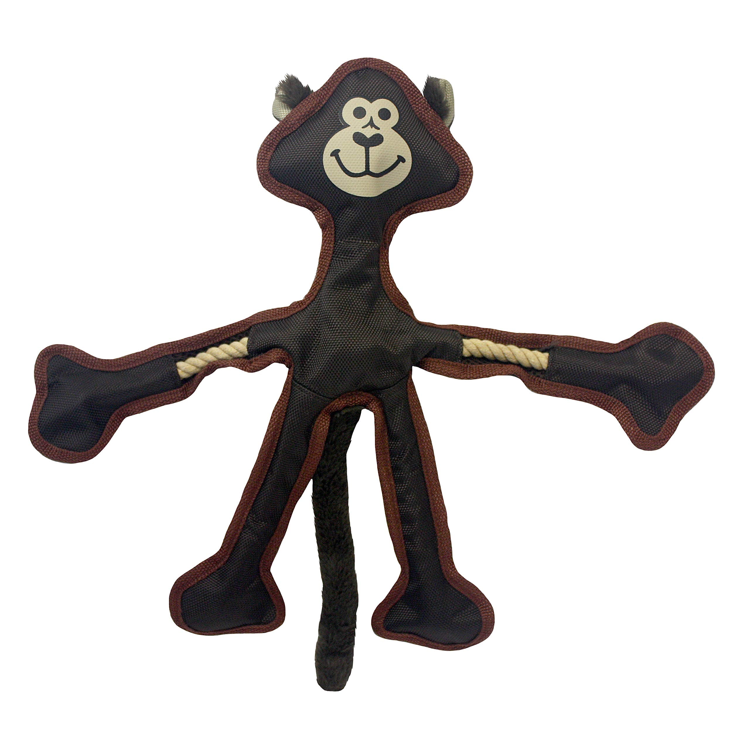 Multipet Skele Monkey rope dog toy for durable tug-of-war play