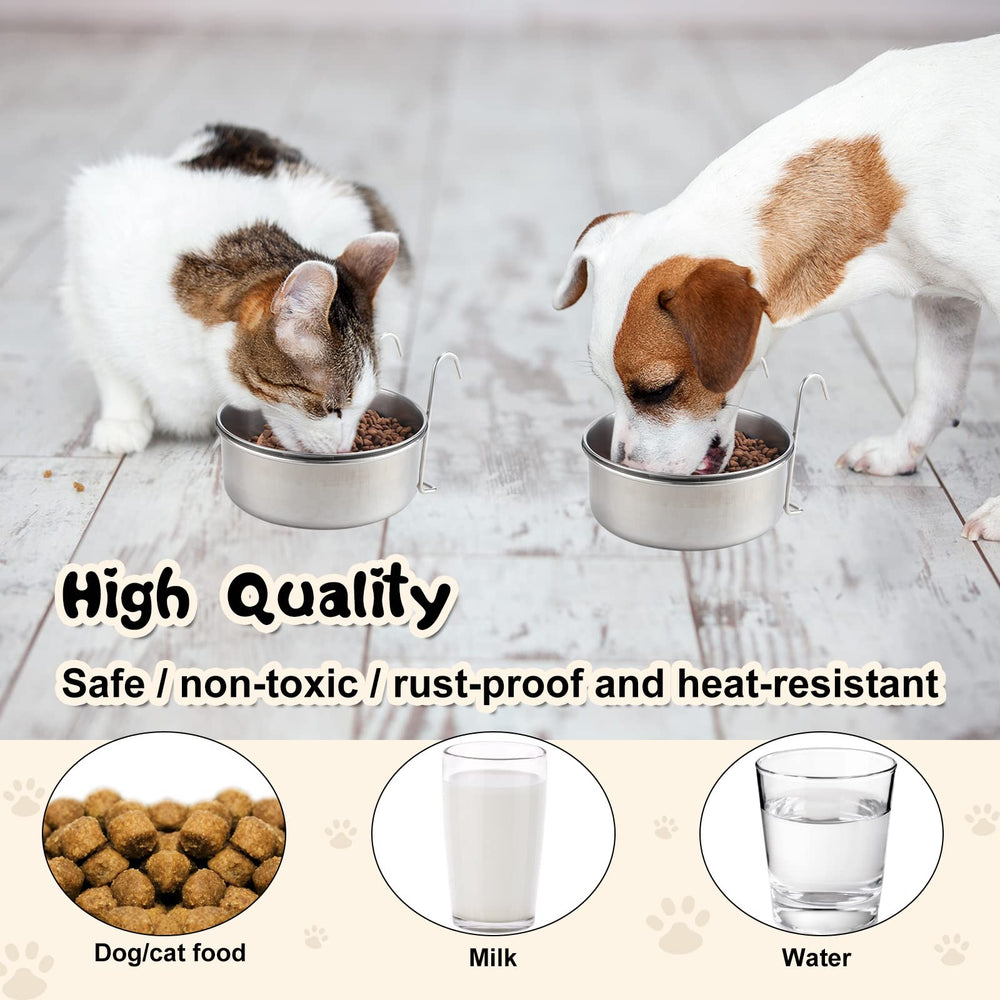 Mumufy easy-clean stainless steel bowls stacked for quick daily use.