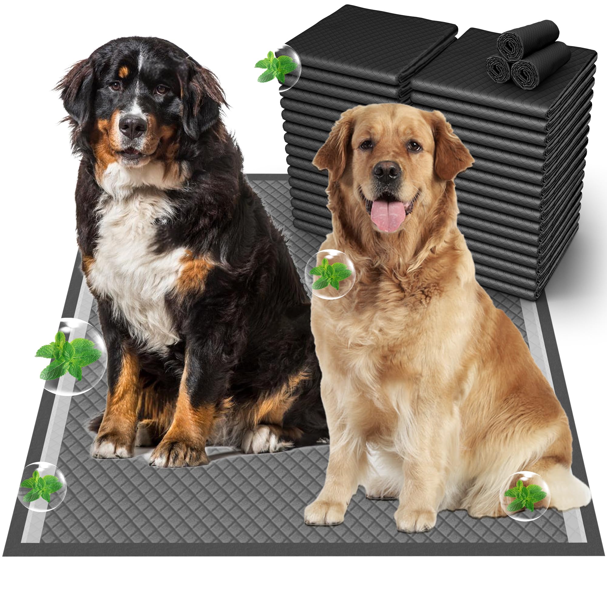 Munoci 37x54 full-size pad covers large dogs for potty training.