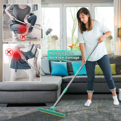 Mupapi long-handle adjustable 60in design enables easy reach and reduced strain