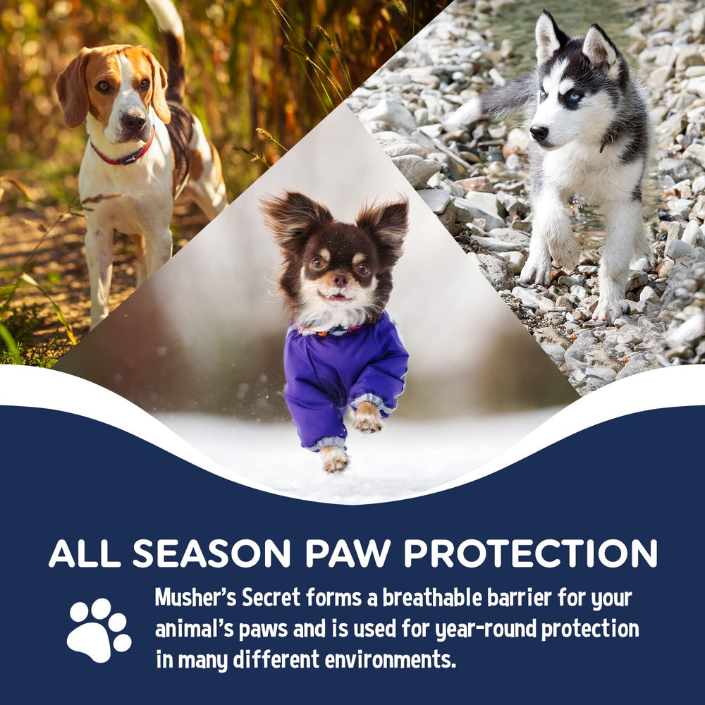 Musher's Secret protective barrier closeup illustrates invisible shield against cracking and dryness.