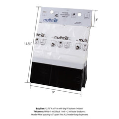 Mutt Mitt 2-Ply mitten dispenser header view—organized bags for on-the-go walks.