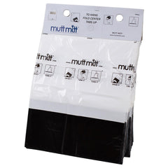 Mutt Mitt 2-Ply mitten thick bags closeup—heavy duty construction for tough messes.