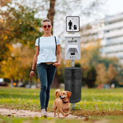 Mutt Mitt mitten cleanup design demonstrates simple, safe waste pickup