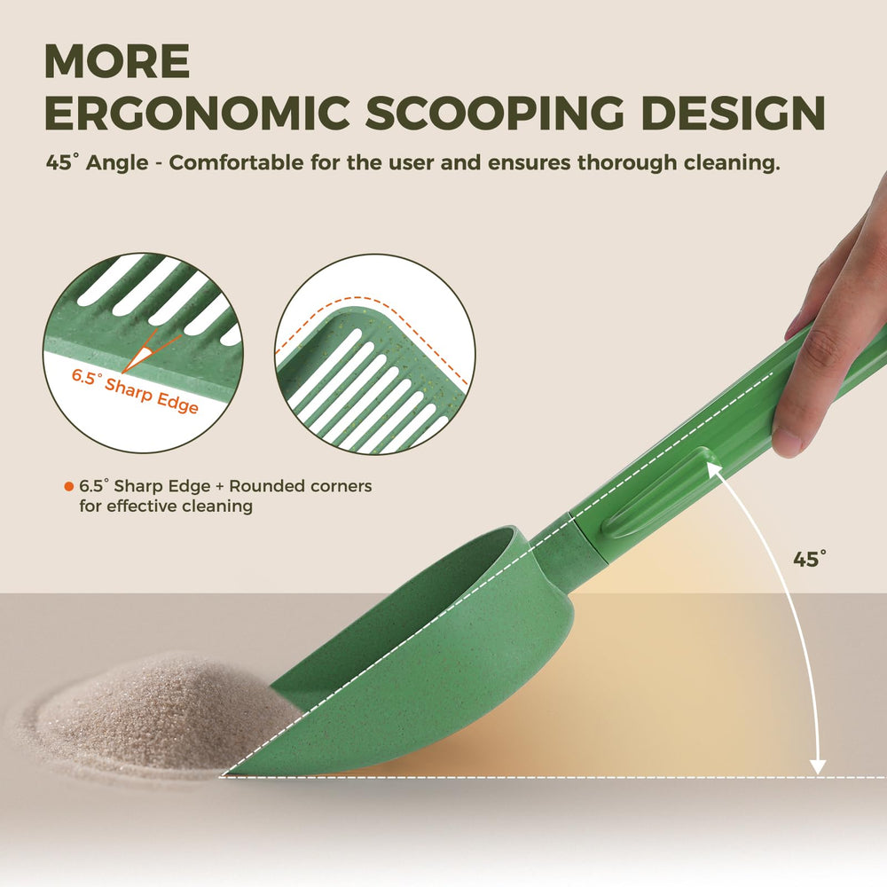 MUTTROS travel-friendly scooper kit for on-the-go litter maintenance