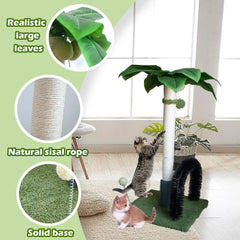 MUYG with hanging ball provides interactive play to keep cats engaged.