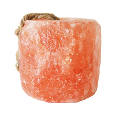 MUUG Animal Salt Lick Block on Rope hanging setup supports steady mineral intake for livestock.