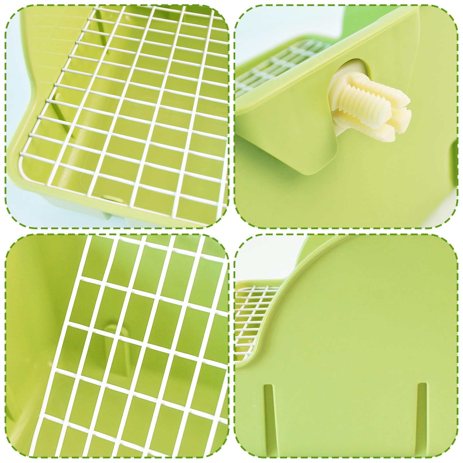 MUUG apple toy bundle with grass cakes—enrichment after potty breaks.