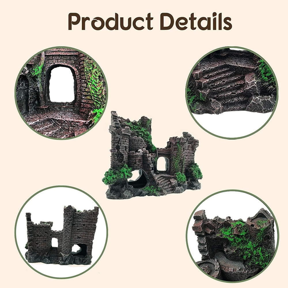 MUYG bearded dragon tank accessory pack bundles essential habitat decor.