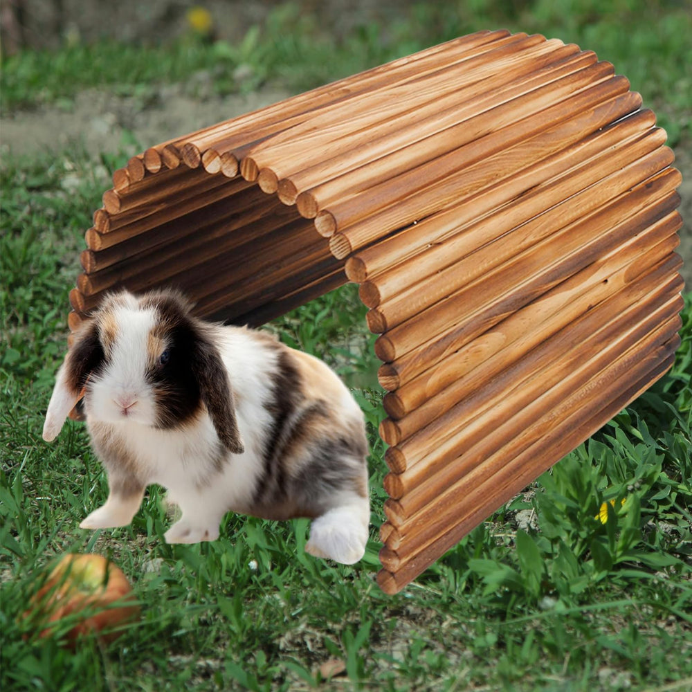 MUYG habitat accessory encourages climbing, hiding, and muscle movement for small pets.