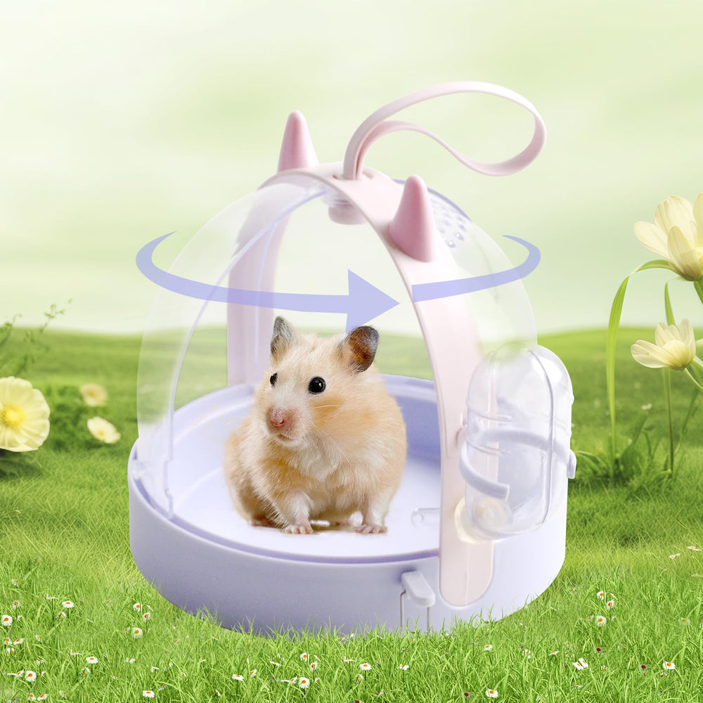 MUYG hamster cage color options purple black white for style selection