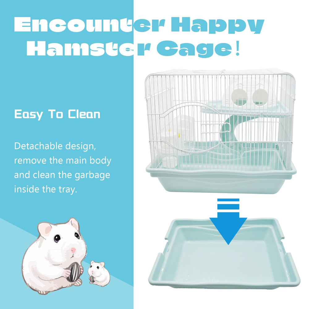MUYG cage tray designed for easy cleaning and low maintenance