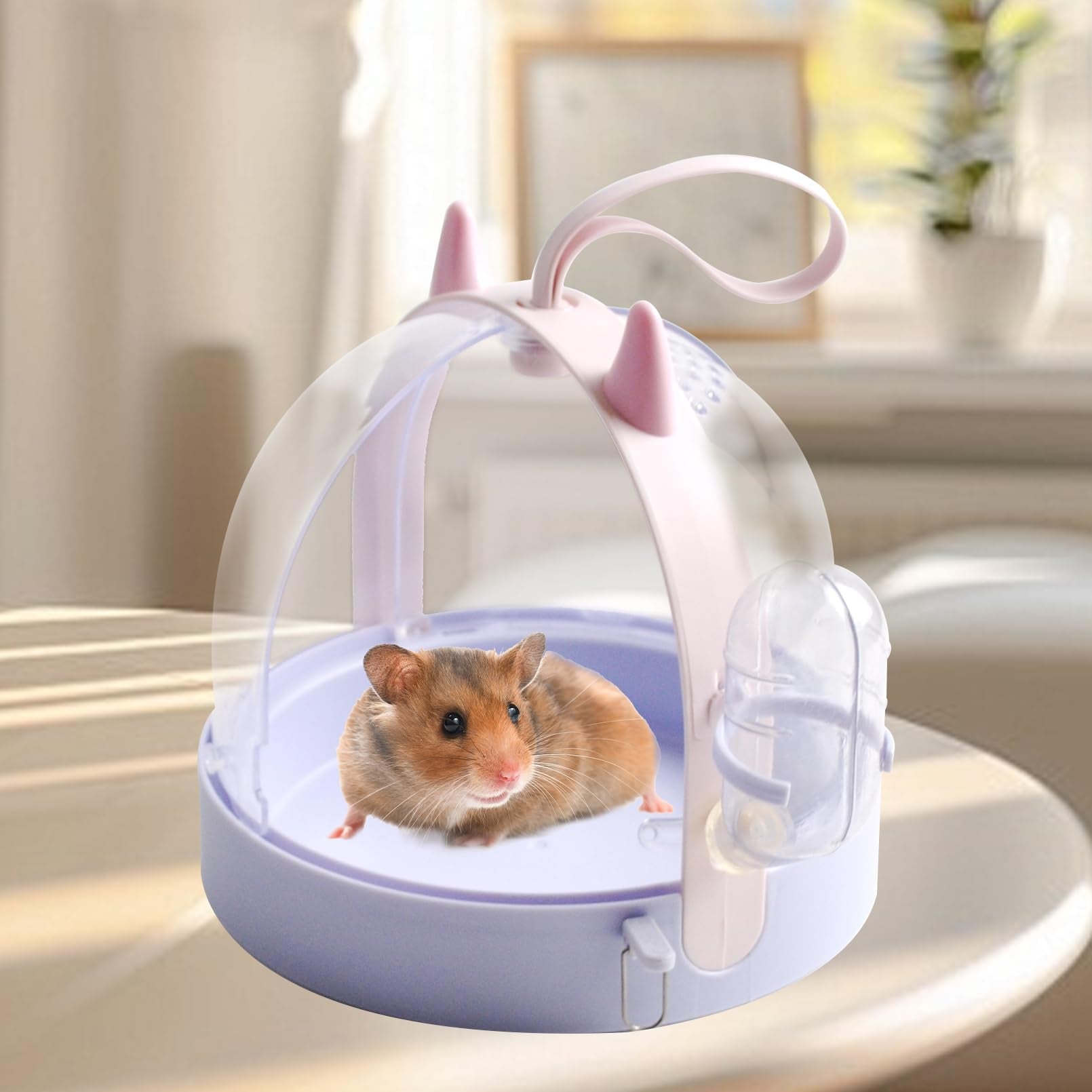 MUYG hamster cage high transparency allows clear observation of pet