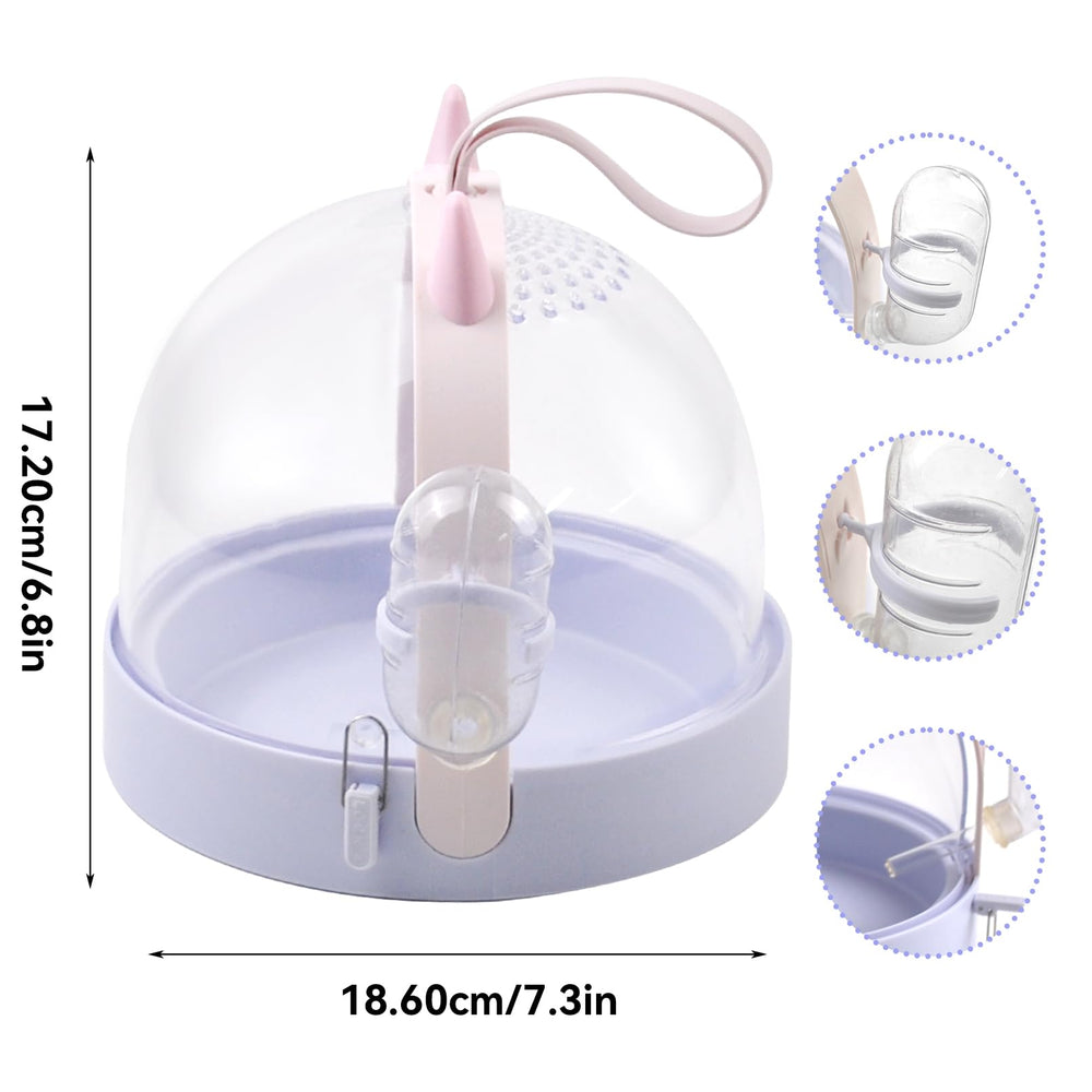 MUYG hamster cage top ventilation shows airflow for pet comfort