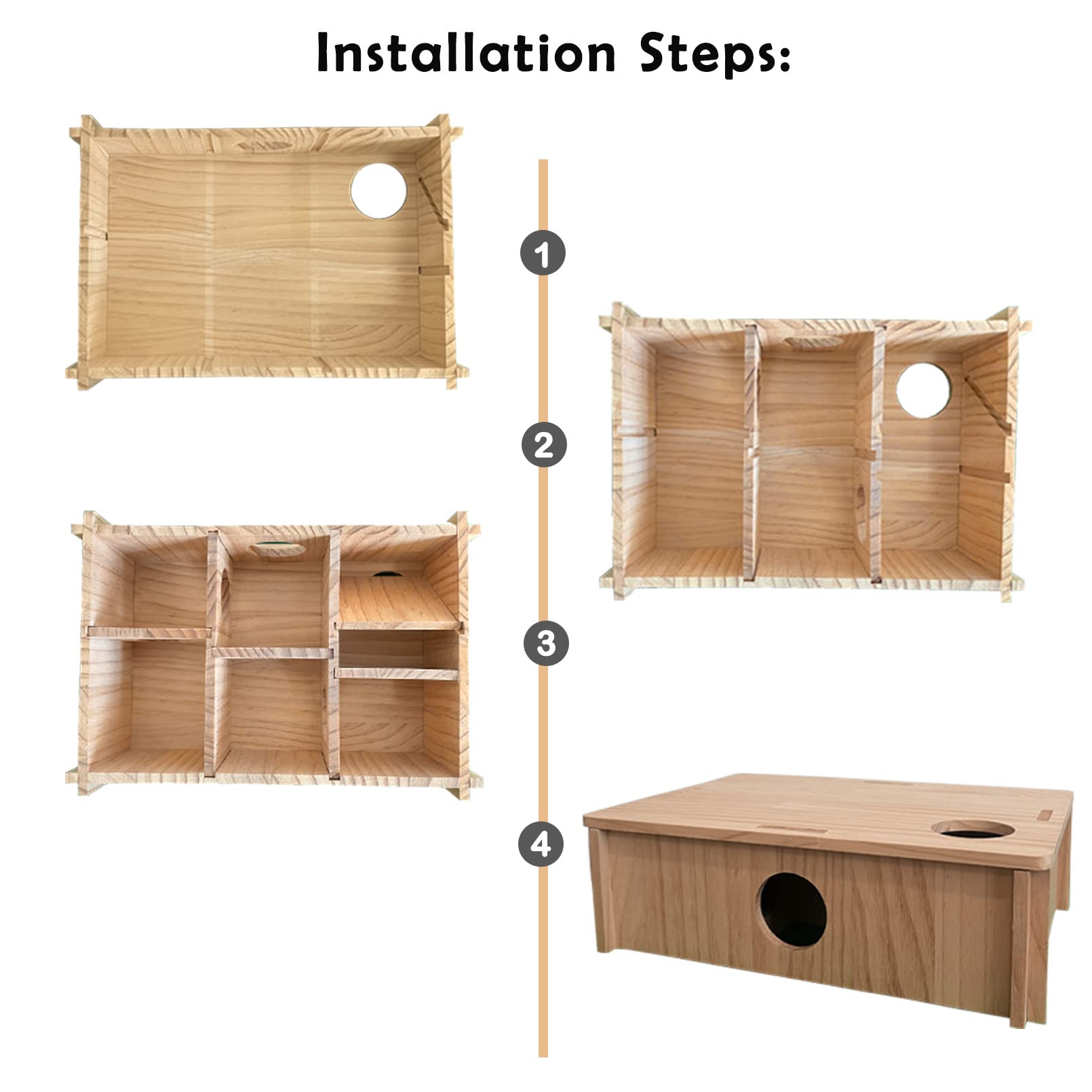 MUYG dimensions and specs show fit for small rodents and multiple chambers.