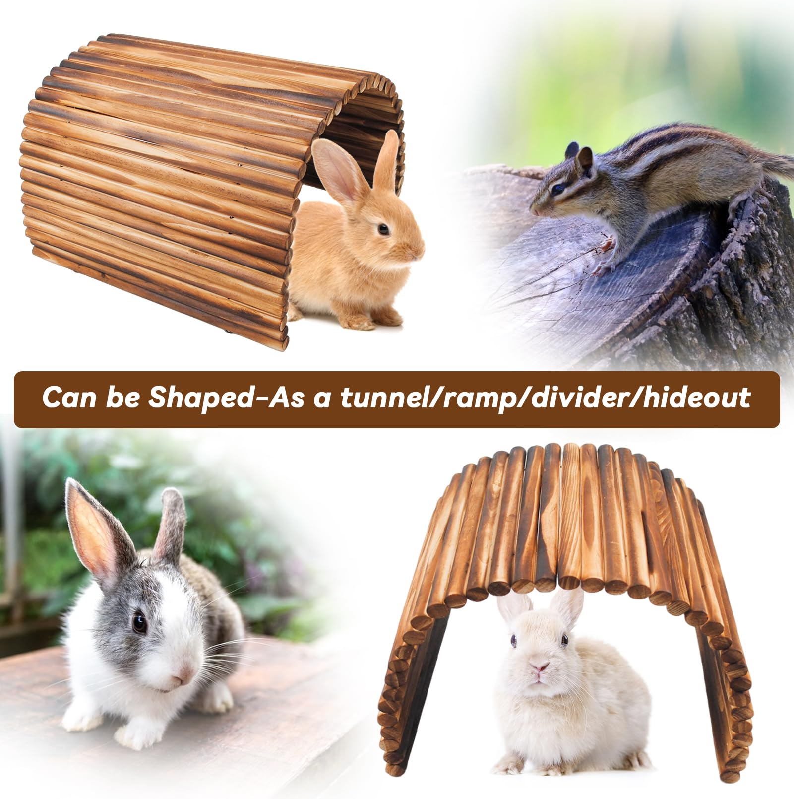 MUYG natural wood fragrance close-up highlights durable chew-friendly material.