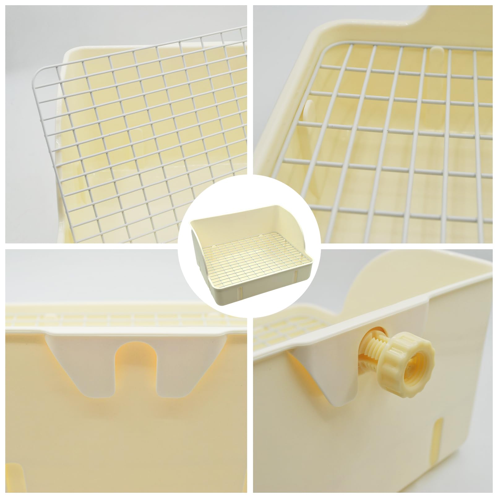 MUUG rabbit litter box includes accessories to improve setup and daily use