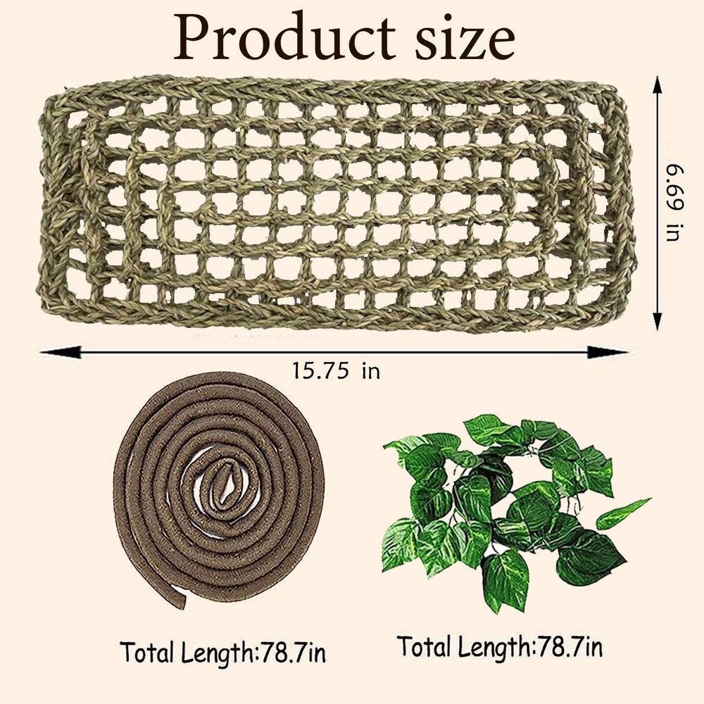 MUYG reptile vine decoration adds naturalistic habitat vines for climbing.