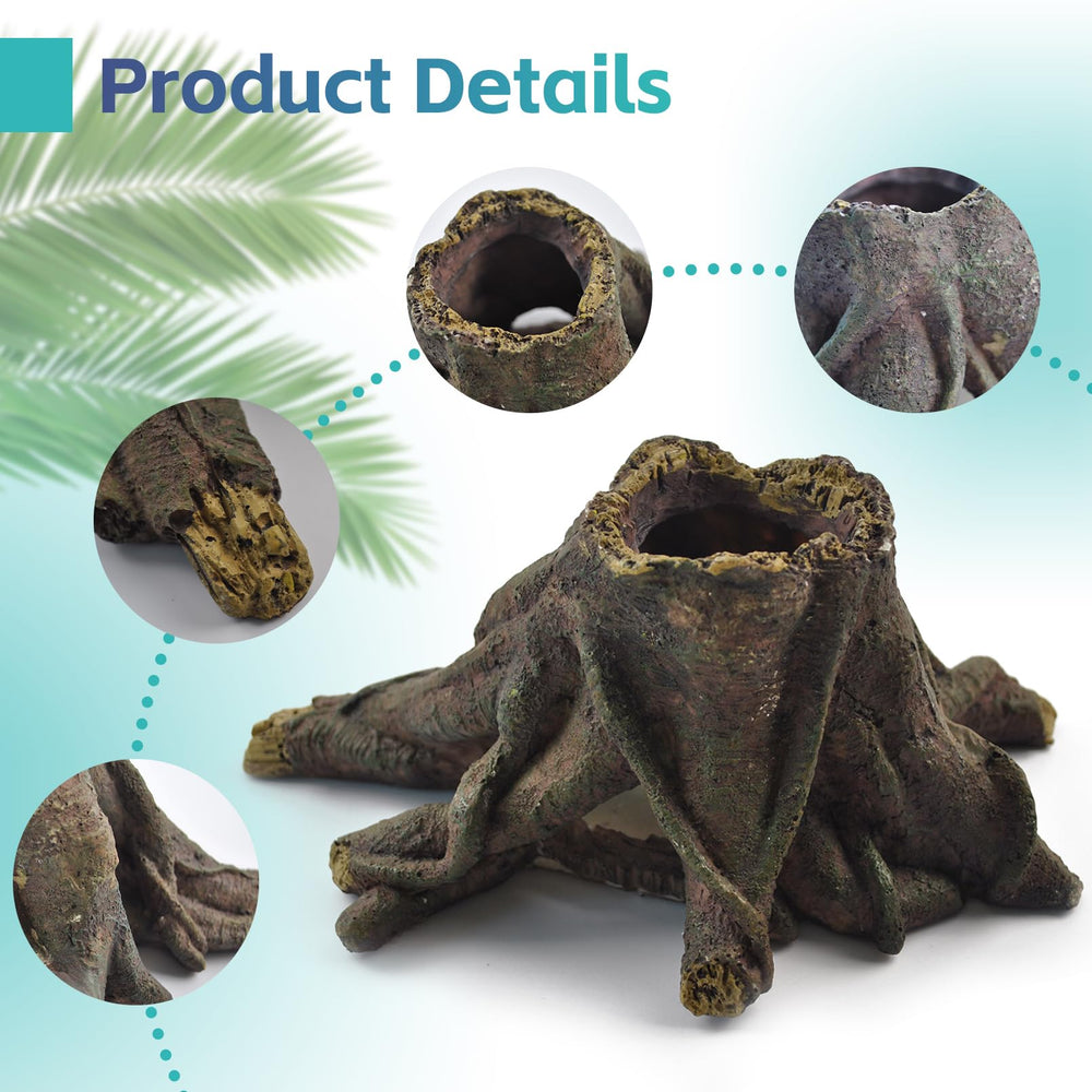 MUYG reptile vine decoration creates vertical climbing routes in the enclosure