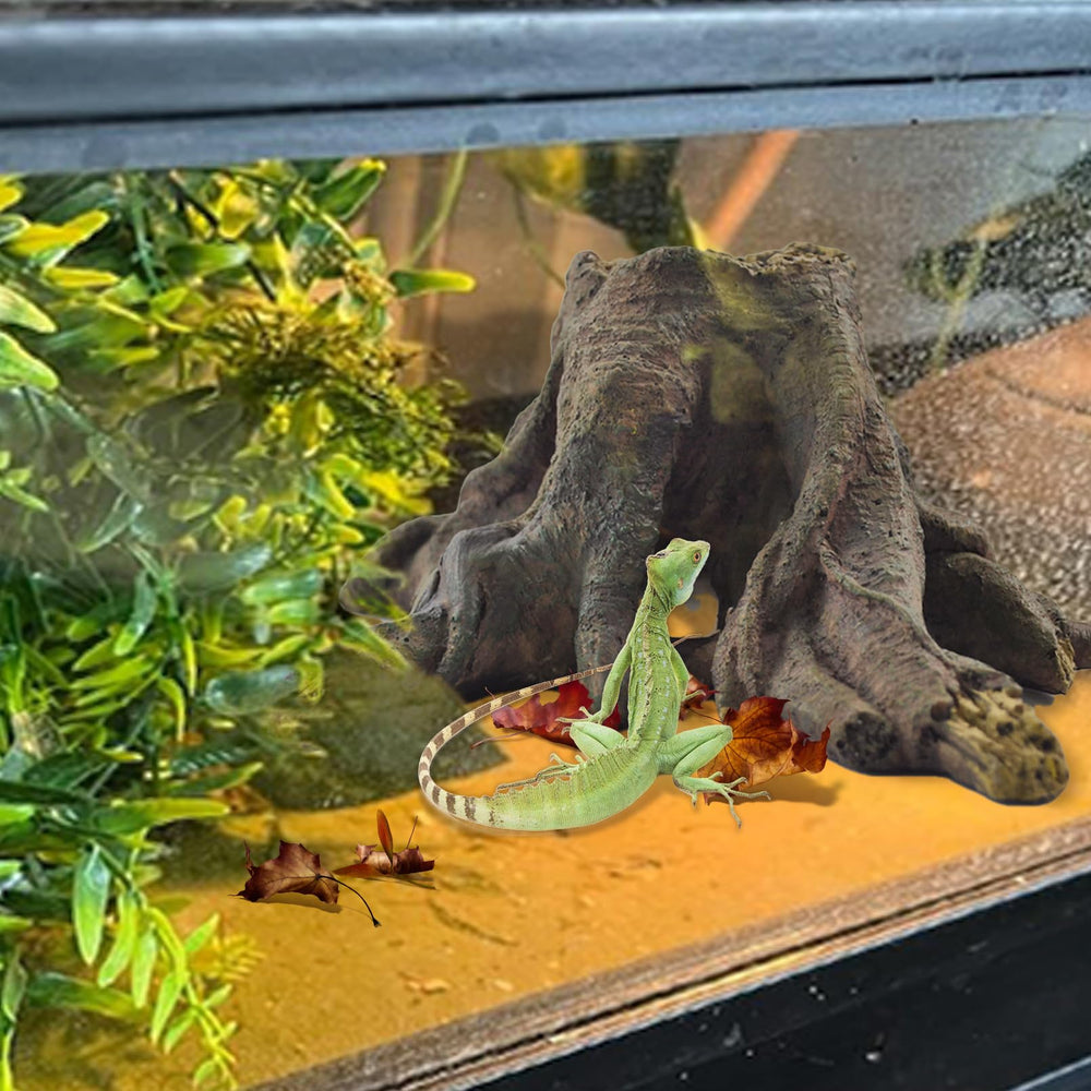MUYG suction cups and twine secure stable, adaptable tank mounting