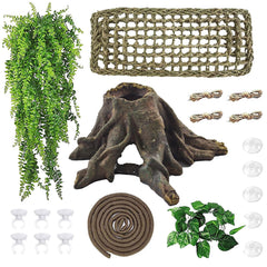 MUYG tree habitat hideout provides a safe, natural-looking shelter for exploration