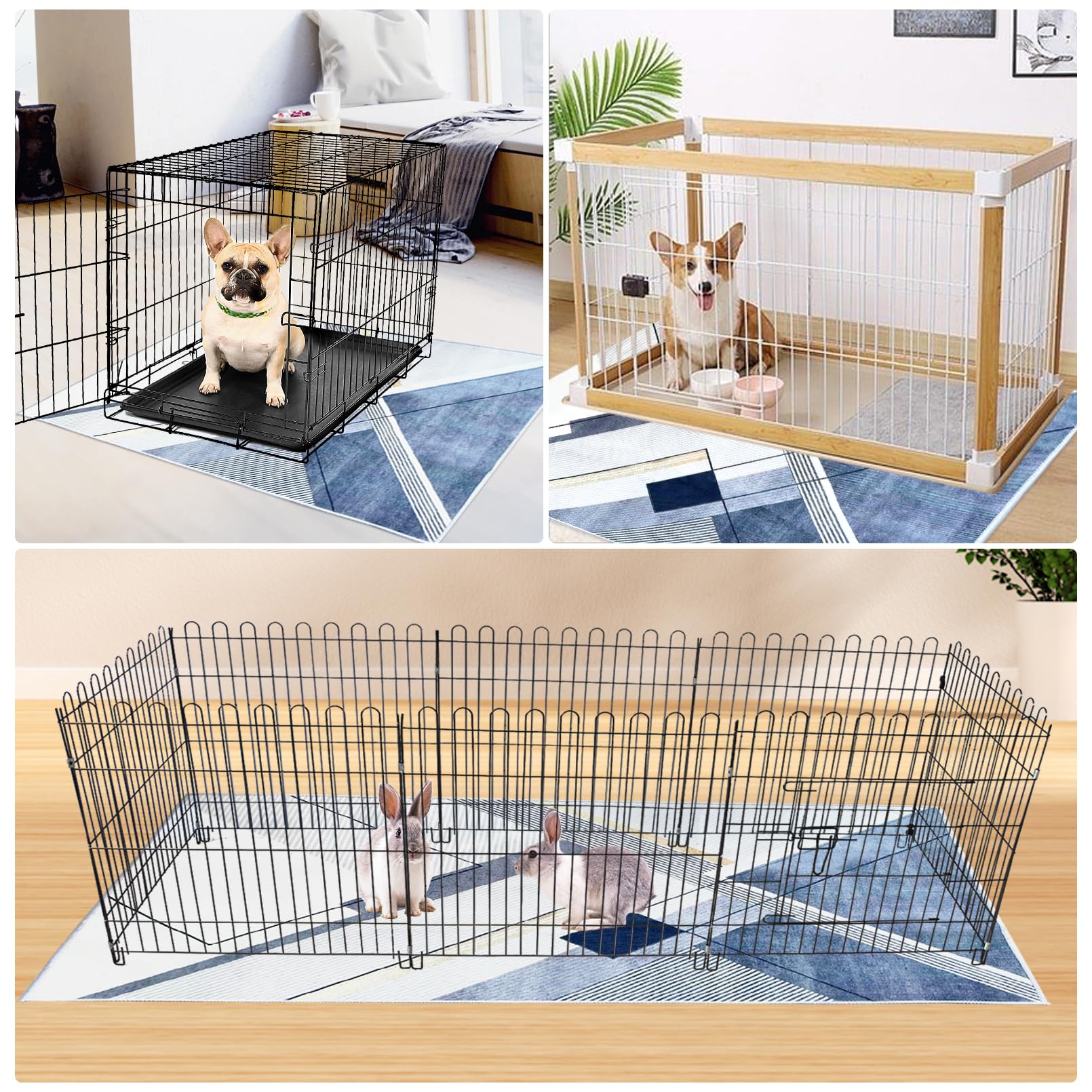 MUUG washable bunny bedding demonstrates easy cleaning in machine or by hand