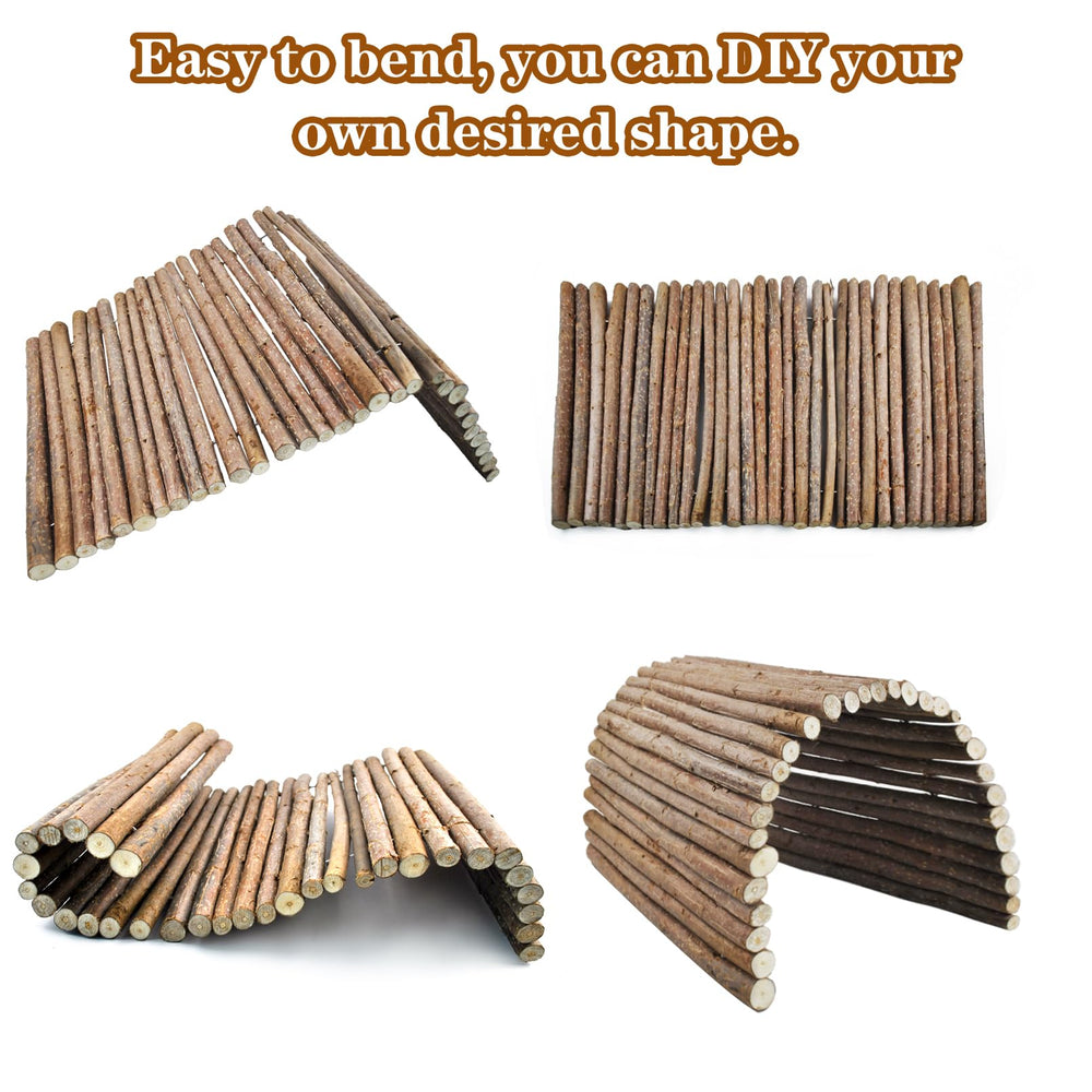 MUYG wooden bridge size 65x40 cm suitable for big rabbits and guinea pigs.