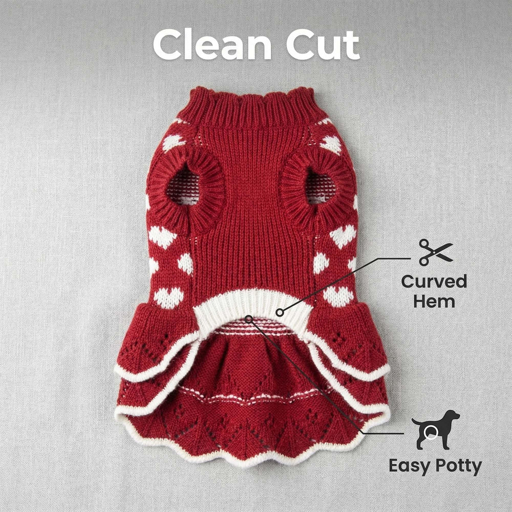 MuYaoPet Christmas-ready pose highlighting festive style