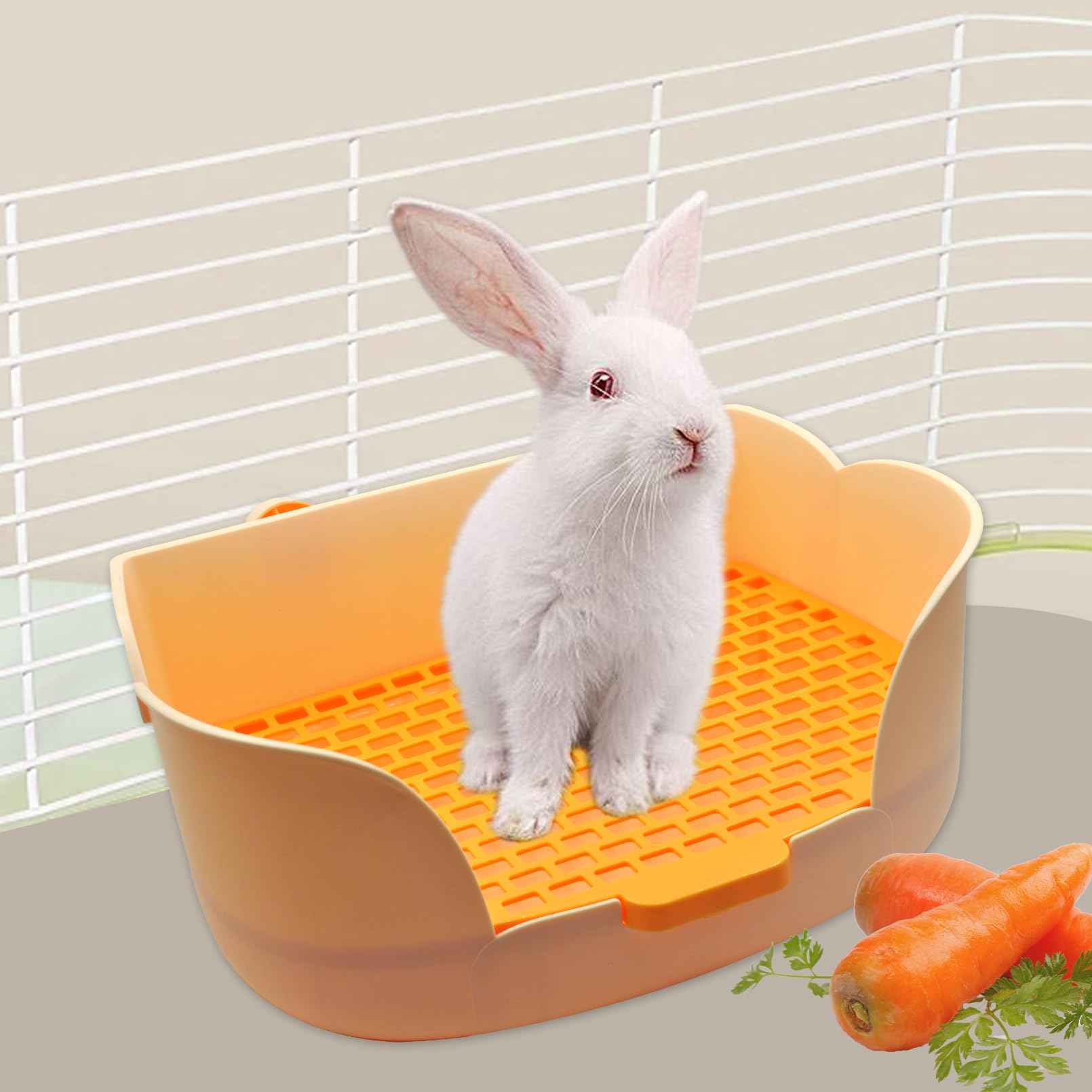 MUYG apple toy set included for enrichment