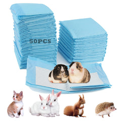 MUYG almohadillas para conejos 22x17, absorción rápida para jaula