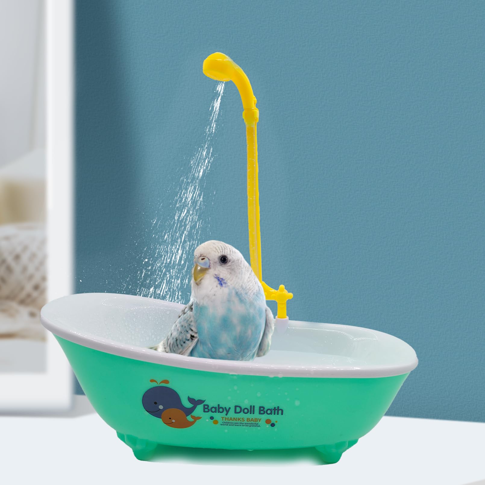 MUYG Parrot Automatic Bathtub installation in lightweight, simple setup.