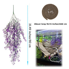 MUYG reptile fake vine plants allow flexible, realistic habitat decoration.