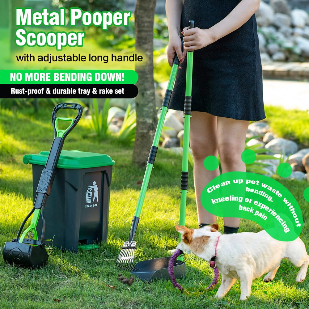 MXF foldable claw design scooper for compact storage.