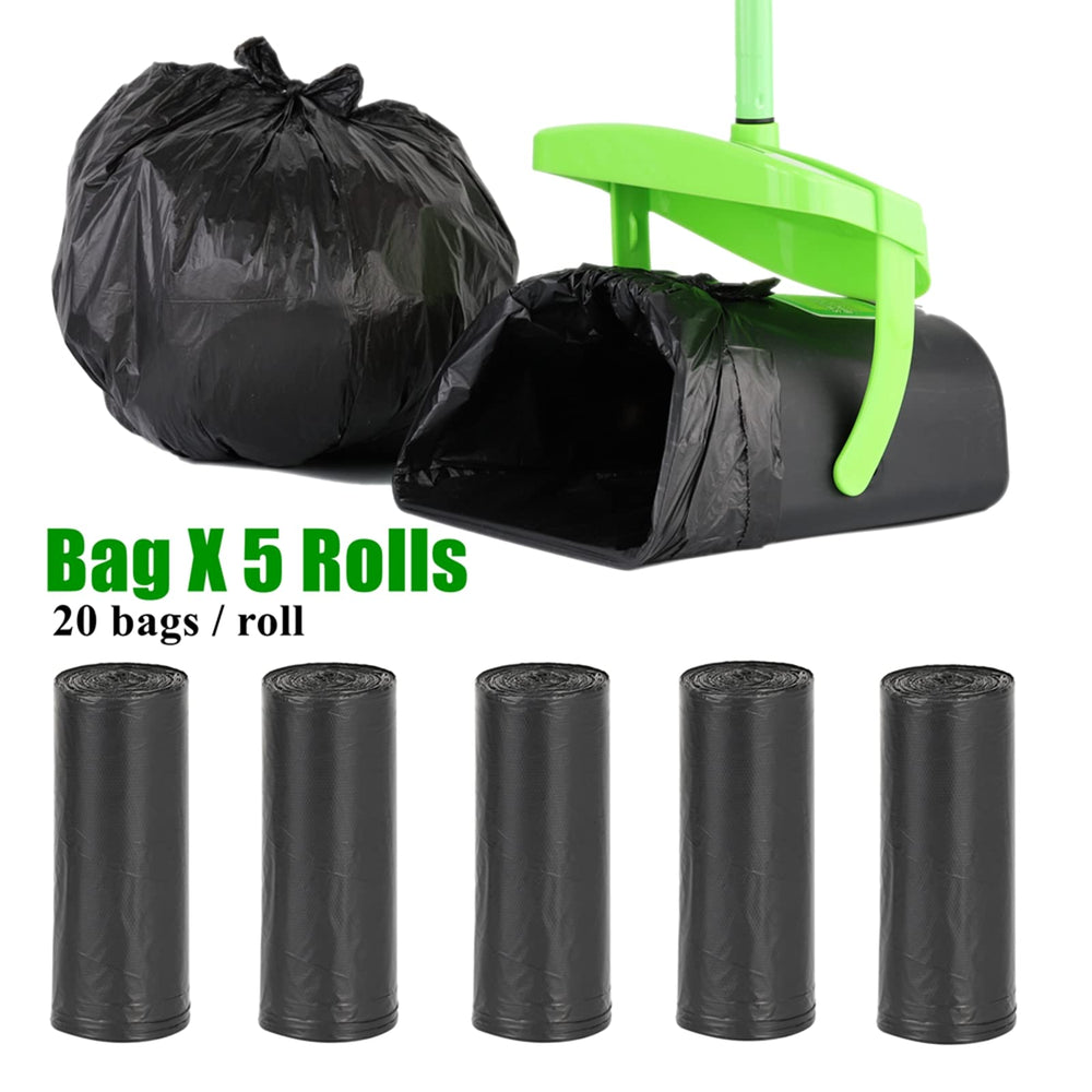 MXF swivel bin and rake in use with bags ready for street cleanup.