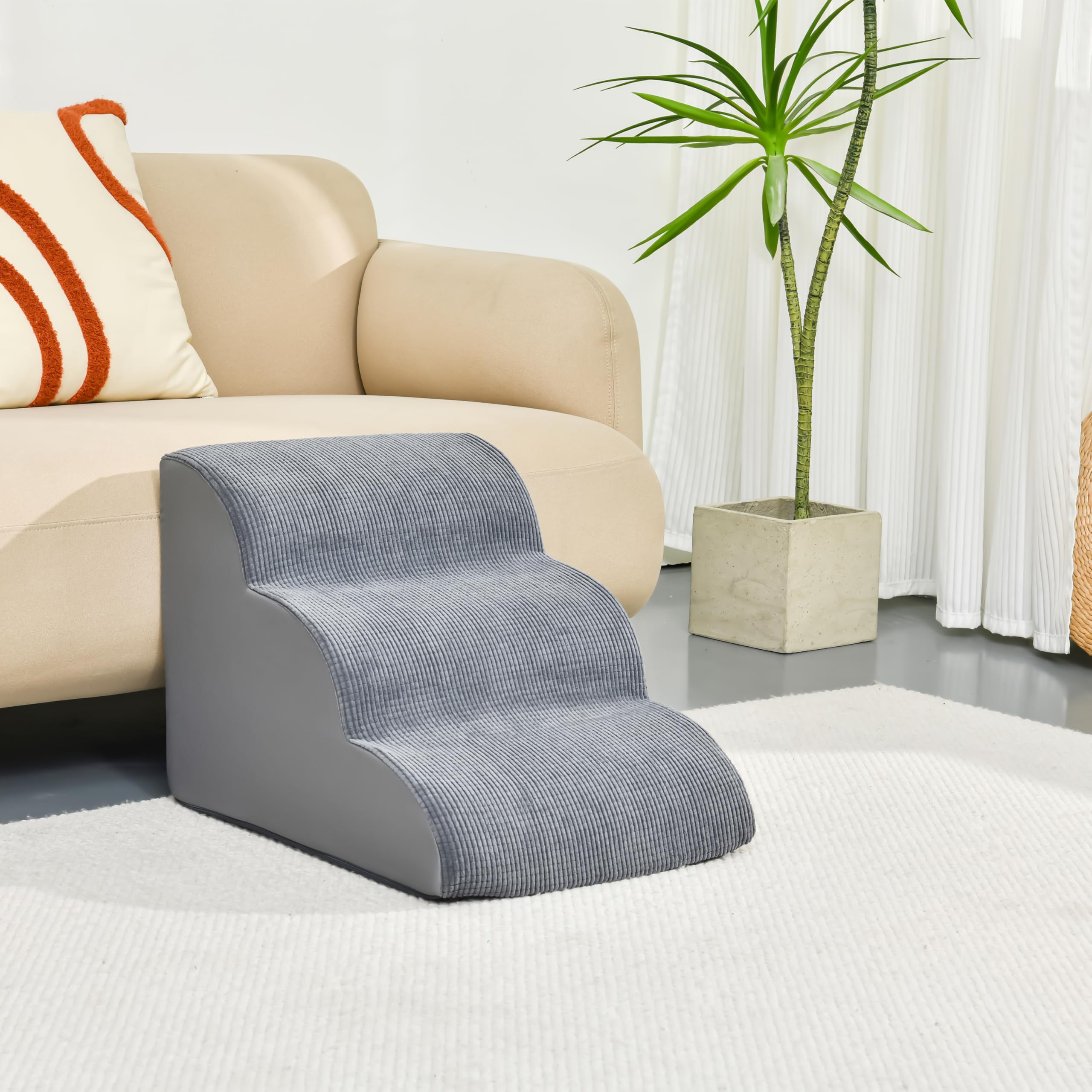 MYAXBD dog stairs offer 3–4–5 step options for different heights.