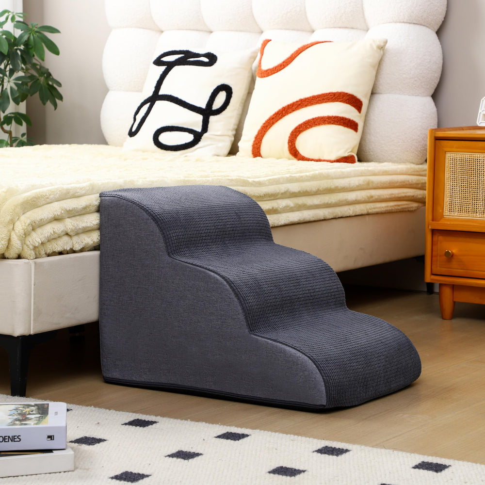 MYAXBD dog stairs on sofa use improve access to couches.