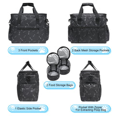 MYDAYS dog travel bag adjustable strap offers comfortable carrying on adventures