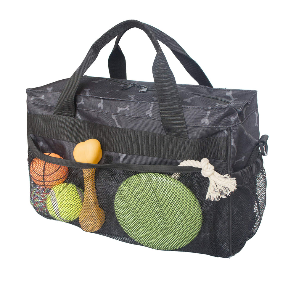 MYDAYS Dog Travel Bag padded handle adds comfort when carrying a loaded tote.