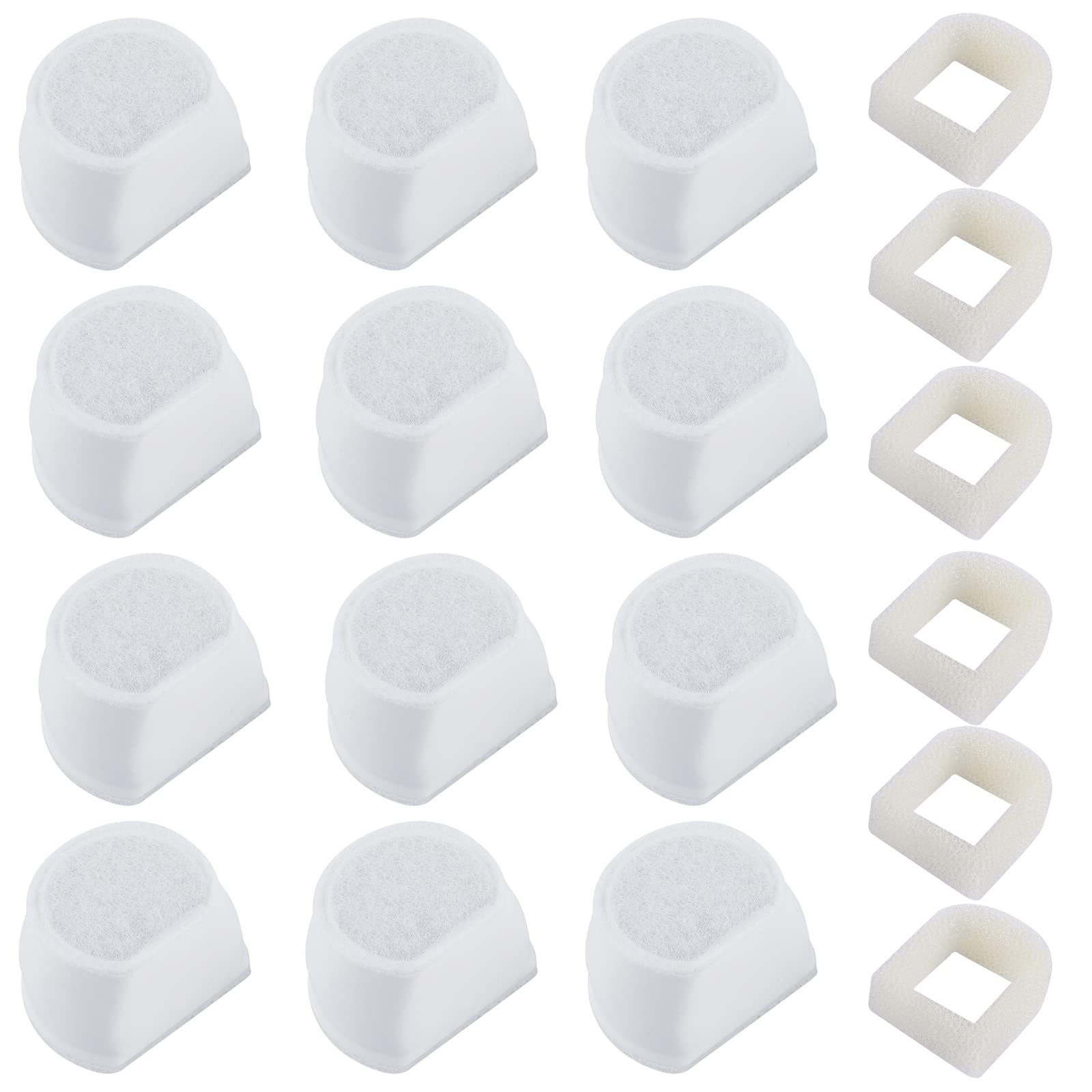 MyfatBOSS 18pcs filter-set packaging shows Drinkwell compatibility for pets.