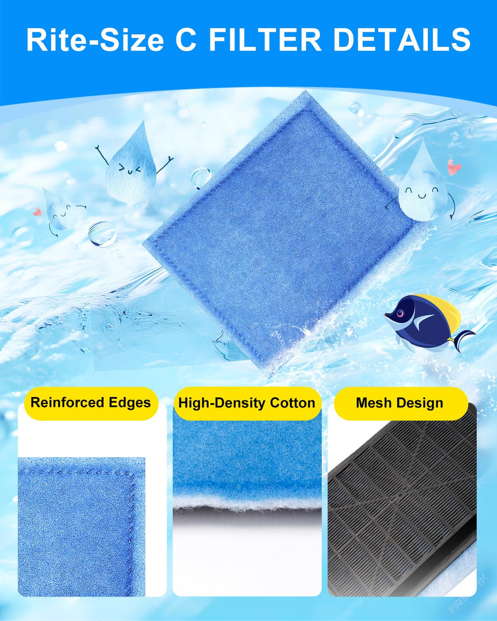 MyfatBOSS Marineland compatibility enables seamless replacement in Penguin power filters.