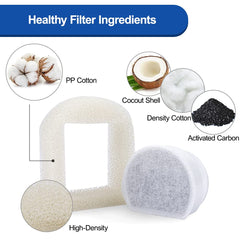 MyfatBOSS water fountain pump protection illustration emphasizes longer pump life.