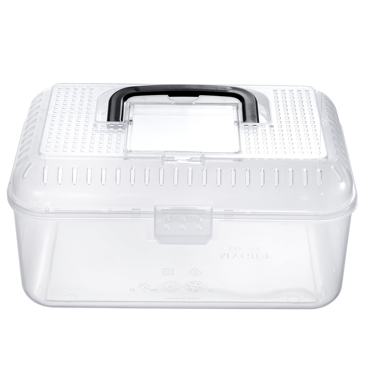 MyGift reptile carrier terrarium mini-reptile-use supports small species during transport.