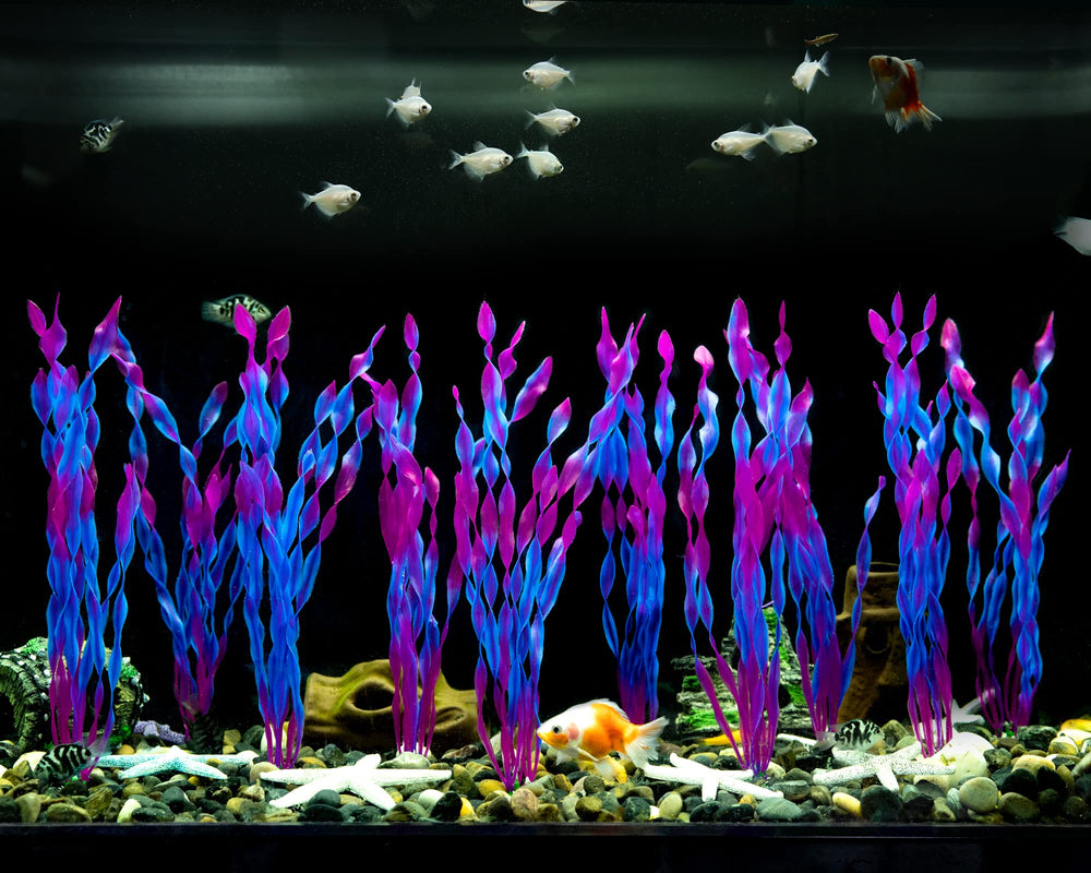 Algas artificiales MyLifeUNIT con cerámica resistente para acuario.