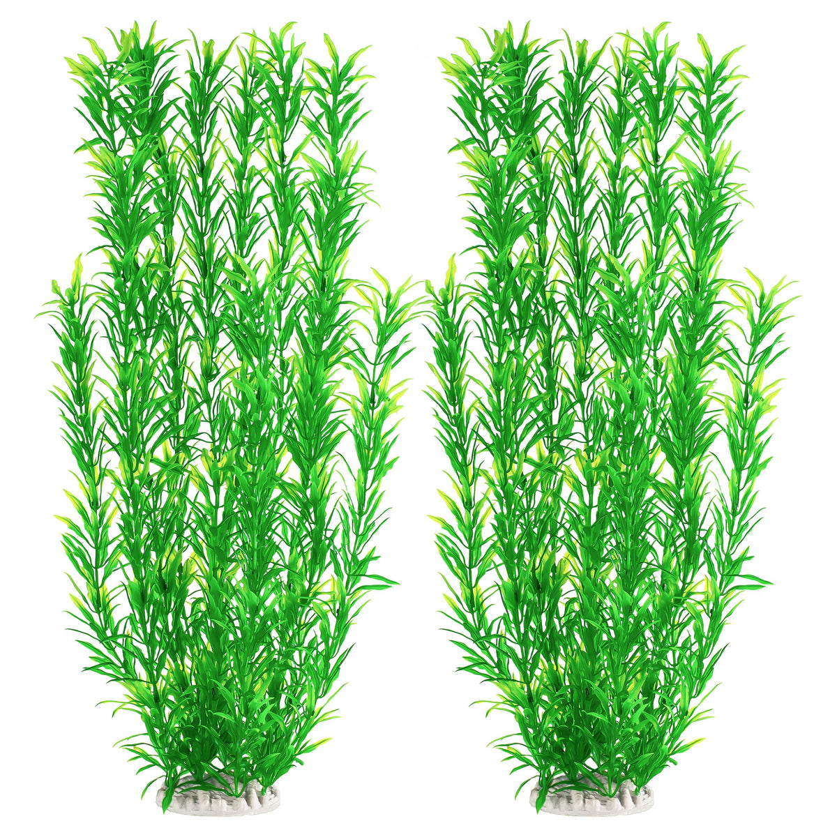 MyLifeUNIT aquarium plants 21-inch tall with a stable base for steady display.