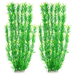 MyLifeUNIT aquarium plants 21-inch tall with a stable base for steady display.