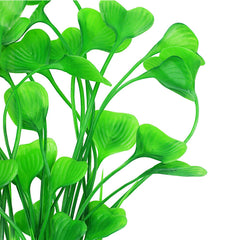 MyLifeUNIT artificial aquarium plants with ceramic base stay stable upright.